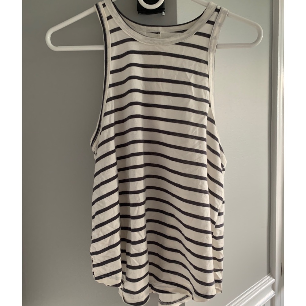 Billabong Navy and White Tanktop NEW WITH TAGS